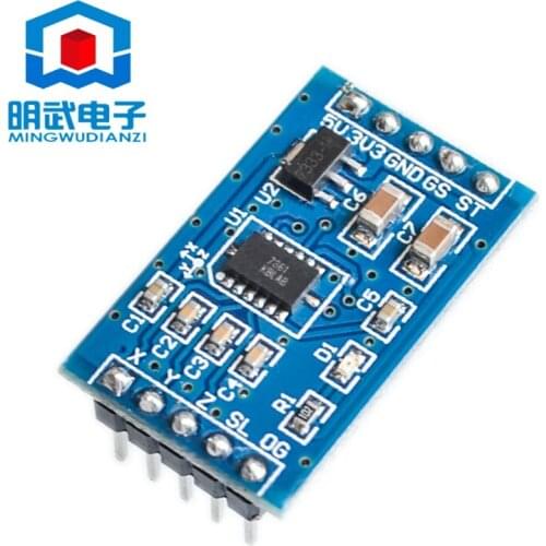 5pcs Retail& Wholesale MMA7361 (Replace MMA7260) Accelerometer Sensor Module For Arduino TK0448