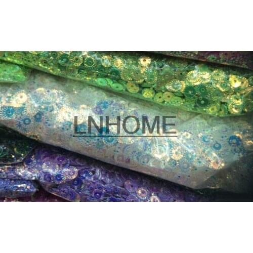 50g 5mm Round Wheel Flower Gold Plating Loose Sequins Sewing PVC DIY Paillette Transparent White AB Spangles