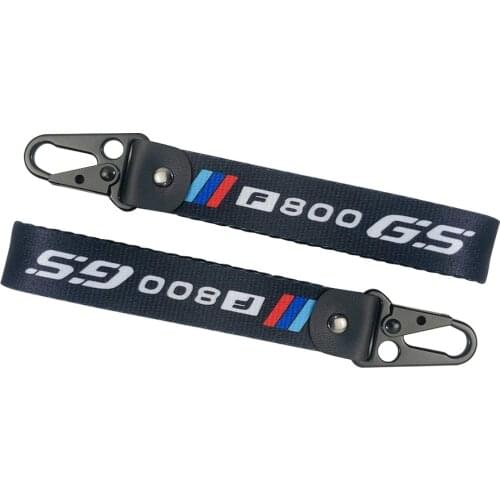 Motorcycle Keychain Key Ring Case for BMW F800GS F800 GS badge Key ring decorative pendant