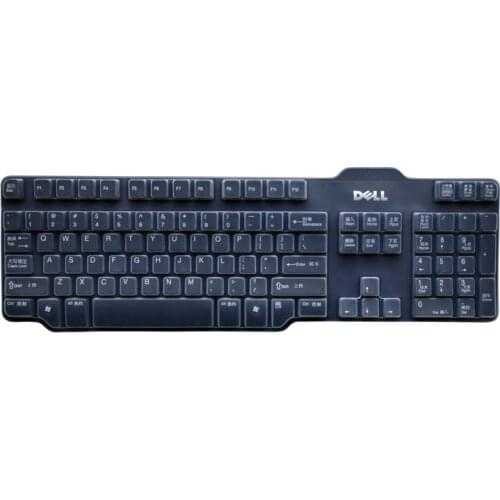 Desktop PC keyboard Cover For Dell SK 8115 3205 8135 L100 SK-8115 SK -3205 SK-8135 104-Key USB Wired Standard Keyboard