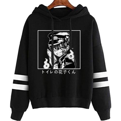 Toilet Bound Hanako Kun Hoodies Mens Casual Japan Anime Hoodie Hip Hop Creativity Streetwear Male