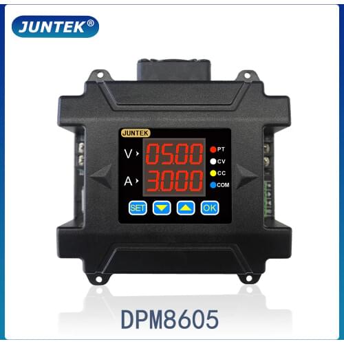 JUNTEK DPM8605 60V5A voltmeter DC-DC voltage regulator constant current power supply programmable buck voltage converter module