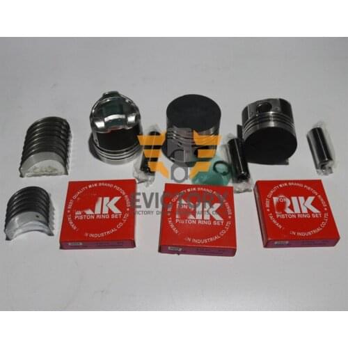Kubota D905 rebuild kit piston and ring +0.50mm full gasket bearing
