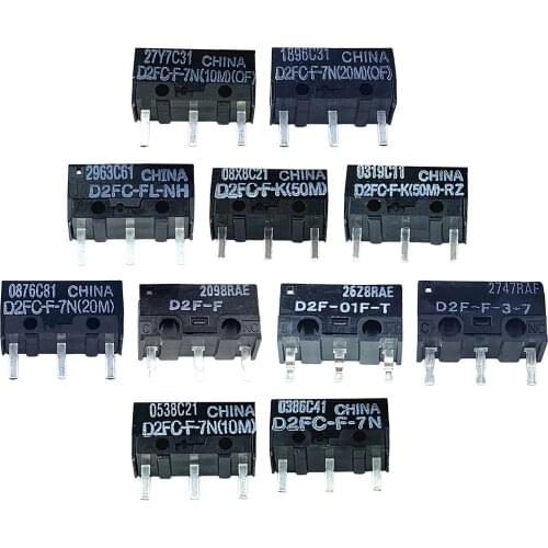 Micro Switch for Mouse Mice D2FC-F-7N D2FC-F-7N(20M) D2FC-F-7N(20M)(OF)