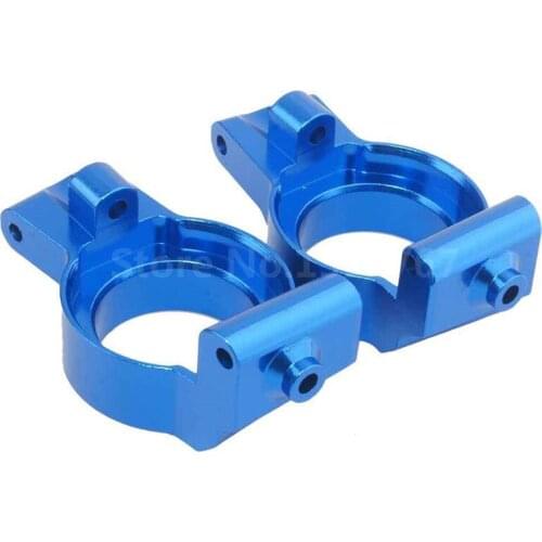 2 Pieces RC Car Upgrade Part 1/5 Scale Models X-MAXX Monster Truck Aluminum Alloy Front Hub Carrier(L/R) C-Hubs TRX TRA 7732