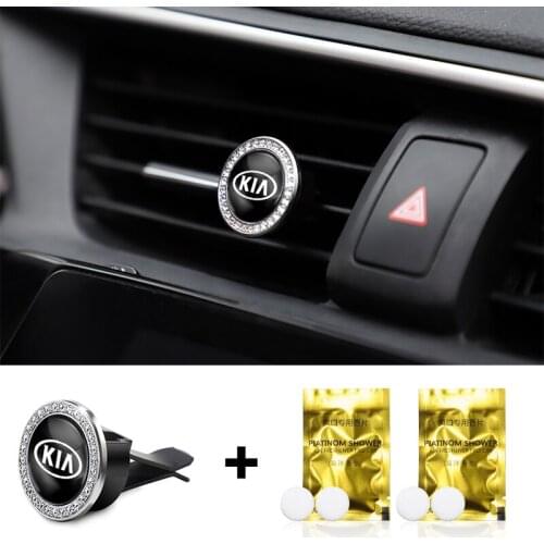 1Pcs Air Outlet Aromatherapy Clip Car Solid Perfume Freshener For Kia Sportage Ceed Rio Picanto Sorento Soul Cerato Venga Cadenz