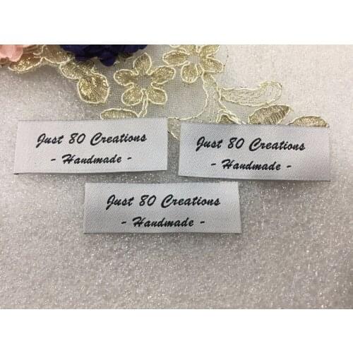 Free shipping Customized (1000pcs/lot) garment clothing tags /Woven Labels/ custom clothing labels/main labels/damask label