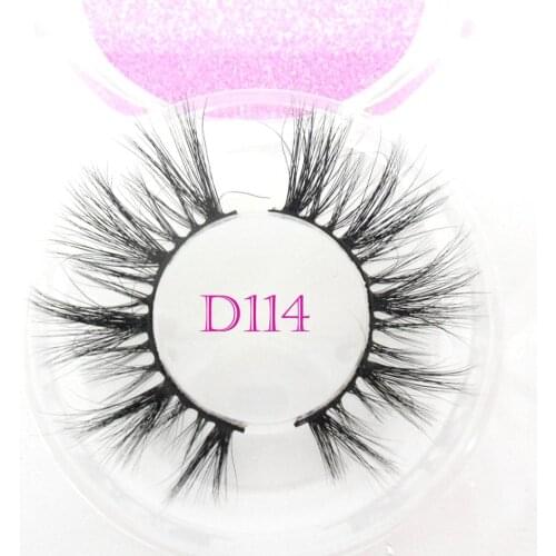 Baiside Eyelashes 3D Real Mink Eyelashes Natural Long False Eyelashes 100% Hand Made False Lashes Eye Extension