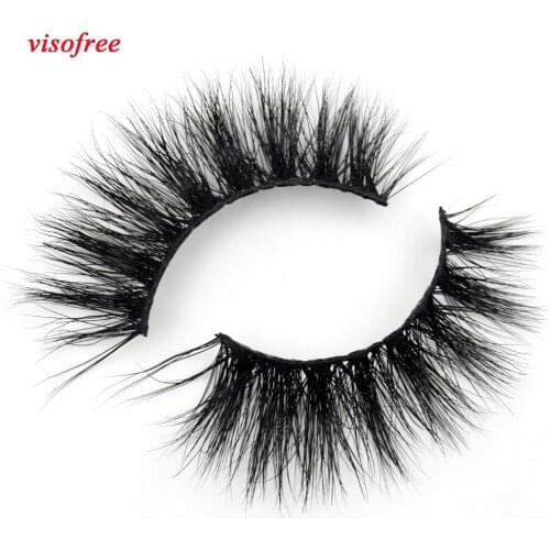 Visofree Mink Eyelashes 3D False Eyelashes Thick Long Volume Soft Lashes Eyelash Extension Cruelty-free Mink Lashes Makeup E2