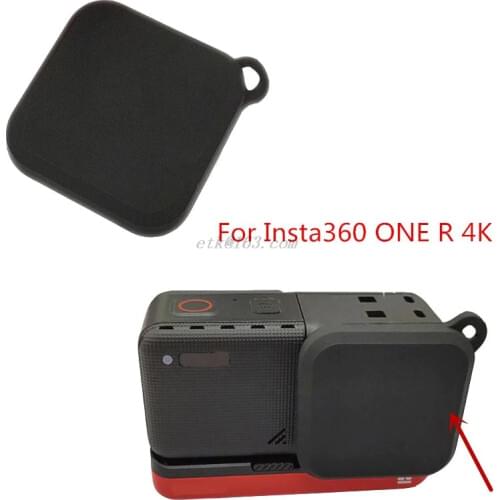 Silicone lens Cap Dust Cover Protective Cover For Insta360 ONE R 4K Wide Angle Lens 360° Panorama Camera Accessories
