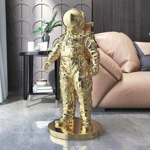 Nordic Astronauts Home Decor Large Landing Ornaments Office Living Room Porch Decoratio Interior Figurines Housewarming Gifts