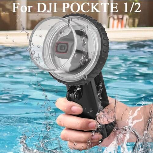 60M Waterproof Housing Case for DJI OSMO Pocket 1/2 Case Diving Protective Shell for DJI OSMO Pocket 2 Gimbal Camera Accessories