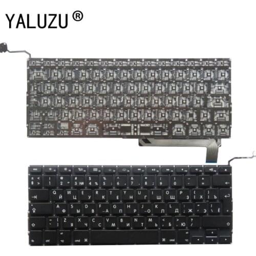 YALUZU New FOR Macbook Pro 15" A1286 MB985 MB986 MC371 MC372 MC373 MC721 MC723 MD103 MD104 Ru 2009-2012 russian Laptop keyboard