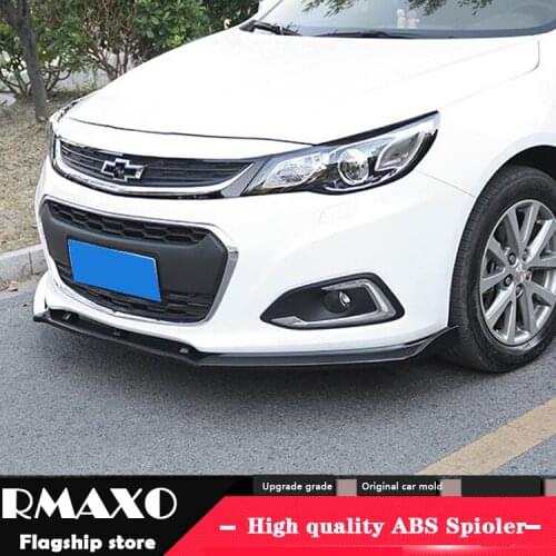 For Malibu ABS Rear Bumper Diffuser Protector For 2017-2018 Malibu Body kit bumper rear Front shovel lip rear spoiler