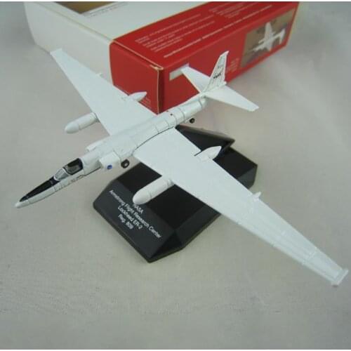 1:200 Scale 1:200 USA ER-2 U2 High altitude reconnaissance aircraft Diecast Alloy Aircraft Plane Model collectionToy