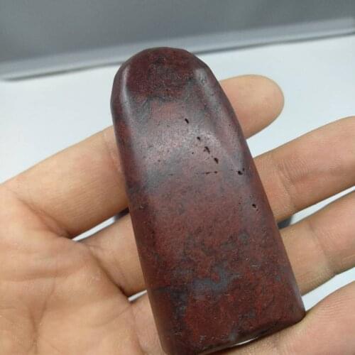 1pcs BLOODSTONE Agate Crystal Wand Point stand Heliotrope Generator