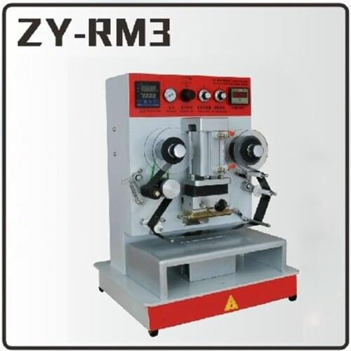 1PC ZY-RM3 Pneumatic hot stamping machine Leather embossing LOGO Branding machine 220V Vertical