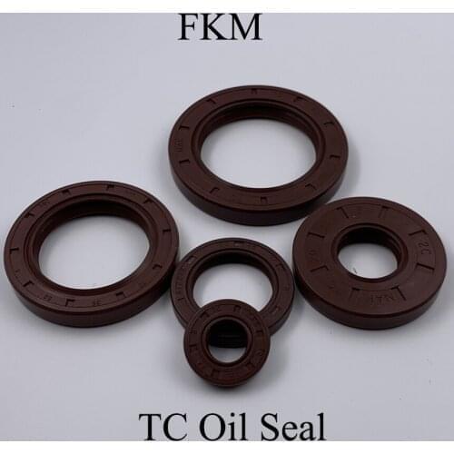 28*52*7 28x52x7 30*40*5/7/8 30x40x5/7/8 Fluoro FKM Fluorine Rubber Spring Two Lip TC Ring Gasket Radial Shaft Skeleton Oil Seal