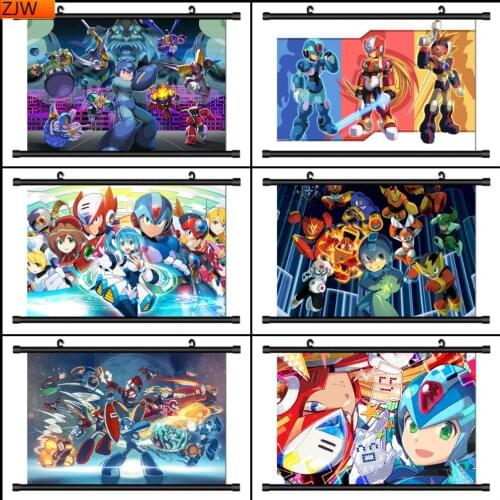 5D DIY Rockman Megaman Anime Diamond Painting Diamond Inlaid Diamond Mosaic Cross Stitch Kits Room Decoration