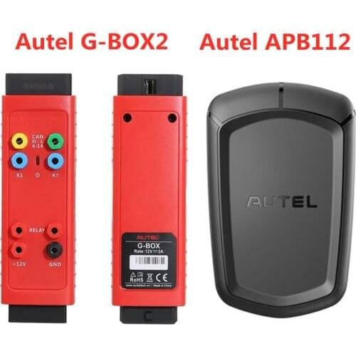 Autel APB112 Smart Key Simulator & Autel G-BOX2 Tool for M-ercedes for B-enz All Key Lost Works with Autel MaxiIM IM608/ IM508
