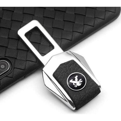 Car Safety Buckle Clasp Insert Plug Clip Car Seat Belt Card Buckle For Peugeot 206 207 307 3008 2008 308 408 508 301 208