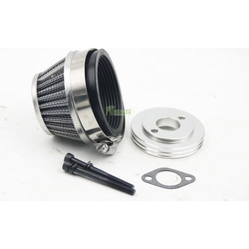 Larger mouth Metal Air Filter For Zenoah CY 23cc- 45cc Engines Fit for 1/5 HPI Rovan KM BAJA Losi 5ive T FG GoPed RedCat