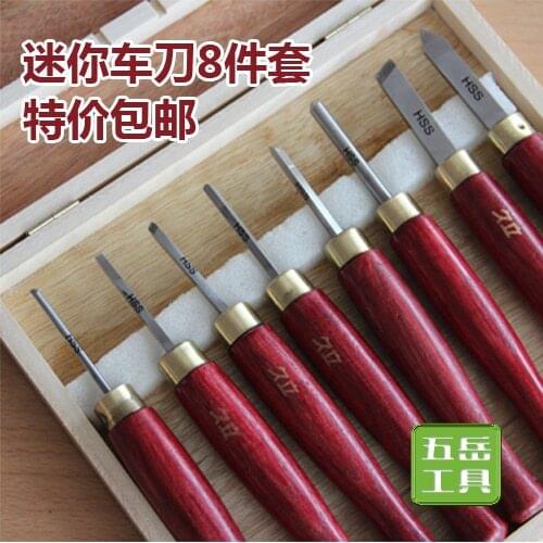 DIY woodworking lathe cutting tool Carving knife set turning tool