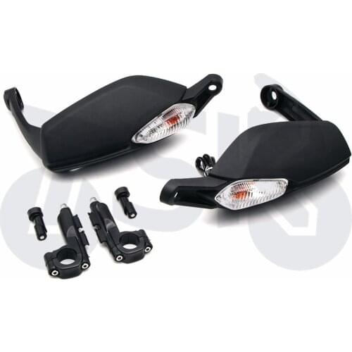 For DUCATI 820 821 Hypermotard 2013 2014 2015 Right Brake Left Clutch HandGuard Handlebar Turn Signal Function
