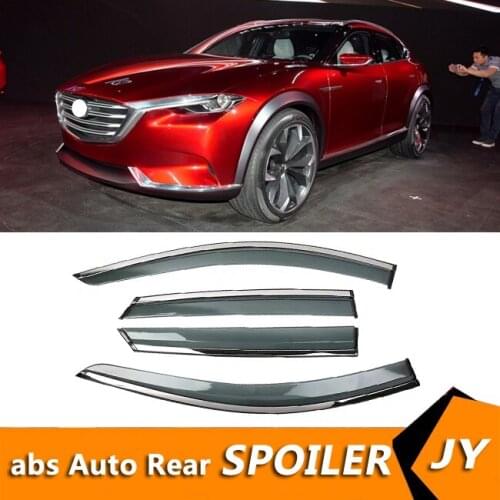 For Mazda Koeru 2016 Window Visor Vent Shades Sun Rain Deflector Guard For Mazda Koeru Auto Accessories 4PCS/SET