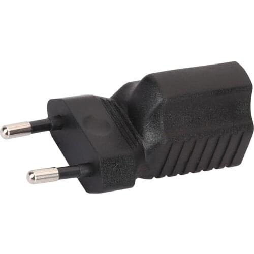 Travel Adapter France / Europe Male To USA Female 10A 110-250V