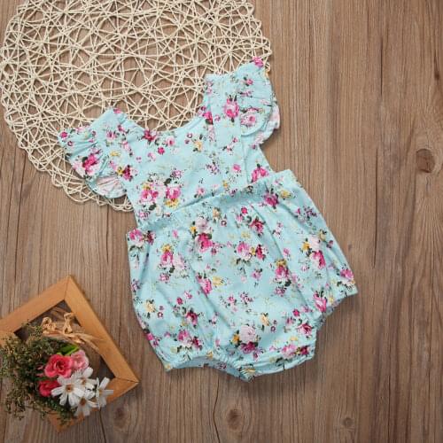 Emmababy Fashion Girl Jumpsuits 0-18M US Newborn Baby Girl Romper Infant Jumpsuits Sunsuit Summer Clothes Outfits 0-18M