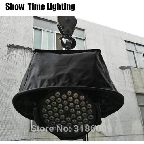 Hot sales 10pcs/lot LED PAR Rain Cover Stage Light compact Rain Coat Waterproof Covers Use In The Rain Or Snow Crystal