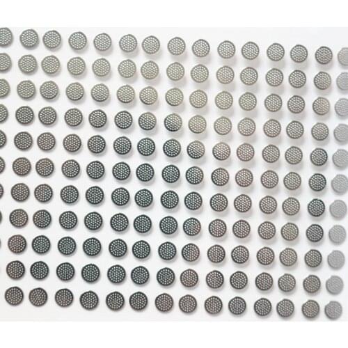 4mm-5mm In Ear Earphones DIY Dustproof Mesh Cover Earphones Metal Mesh Tuning Earphones Mesh with Adhesive Tape