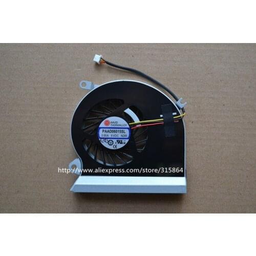 New laptop CPU cooling fan for MSI GE70 PAAD0615SL 3pin 0.55A 5VDC N285