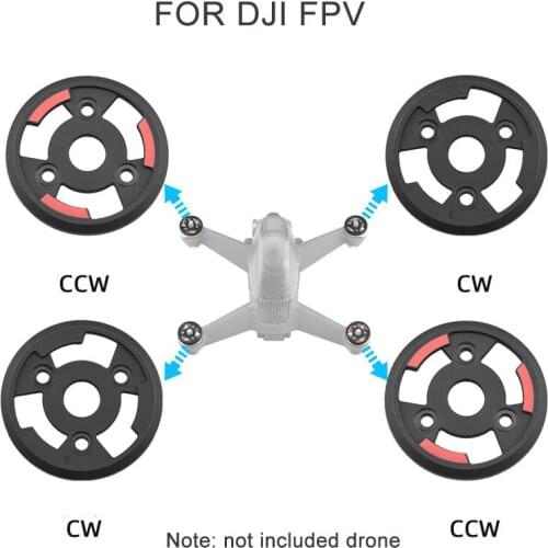 Propeller Bases For DJI FPV Combo Drone Mounting Plate Base CW CCW Spring Part Replacement Accessories For DJI FPV Combo