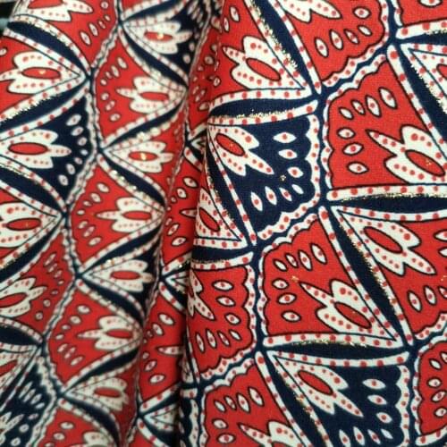 Bling Sewing Bullet Fabric Chiffon Material Tissue Fabric DIY Clothing Sewing Textile Summer Cloth