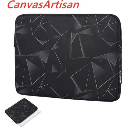 CanvasArtisan Brand Laptop Bag 11",12",13",14",15",15.6",13.3,Minimalism Sleeve Case For Macbook Air Pro Notebook,Dropship V010