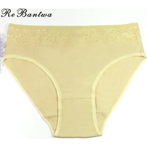 Rebantwa Women Underwear Cotton Sexy Panties New lingerie Mummy Pants Oversized Calcinha Plus Size 4XL ropa interior femenina