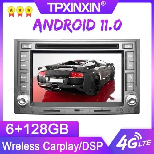 Android 11 6+128G For Hyundai H1 old GPS Car Multimedia Player Headunit Audio Radio Navigtion Tape Recorder