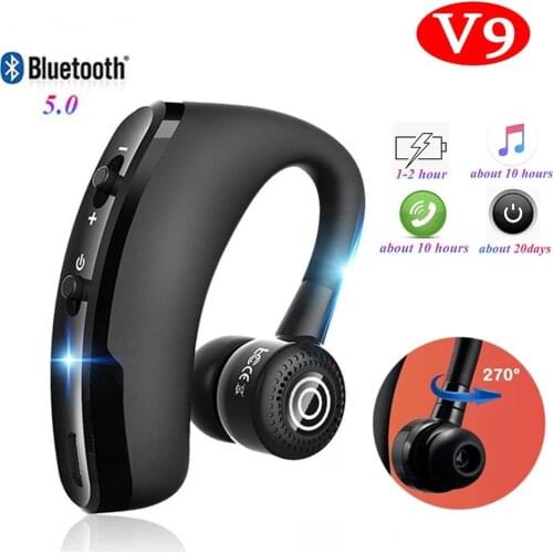 V9 Bluetooth Earphone Bluetooth headphones Handsfree wireless Bluetooth headset wireless headphones With Microphone sport Driver