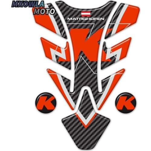 For KTM RC 390 200 125 3D Reflective Motorcycle Racing Sticker Fuel Tank Pad Protector Sticker Decal