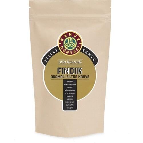 Coffee World Filter Coffee with Hazelnut 250 Gr