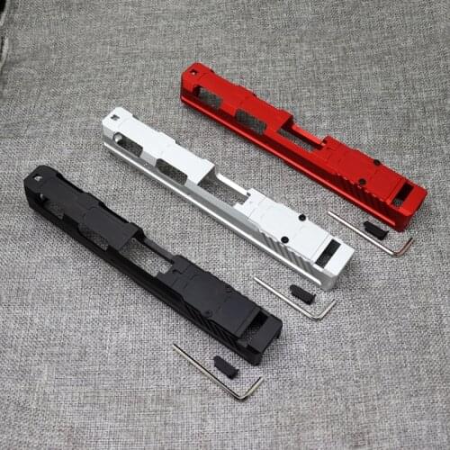 New Metal SAI SI Slide For KUBLAI P1 CNC Gel Blaster Accessories Upgrated Airsoft Paintball SAI Sliding Frame
