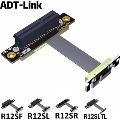 PCIe x1 x4 extender adapter jumper for audio,wireless LAN, usb cards pci-e 1x to 4x PCI-Express cables extension cable x4 female