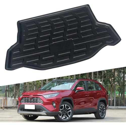 Car Rear Trunk Tray Boot Liner Cargo Mat Floor Protector For Toyota RAV4 2013 2014 2015 2016 2017 2018/ RAV 4 13 14 15 16 17 18