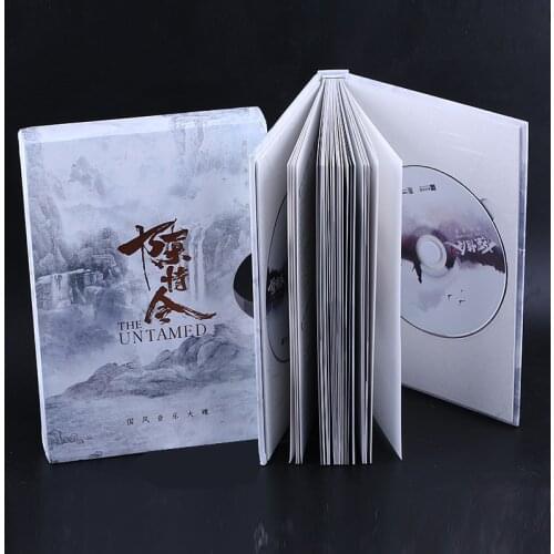 Chen qing ling soundtrack The untamed music CD book with TV character picture album gifts