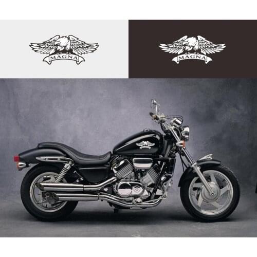 Custom Eagle Logo Stickers Fuel Tank Decals Vinyl Sticker For Honda Magna MG50 VT250 VF500 VF700 VF750 VF1100