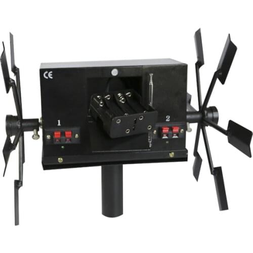 Remote control double electric windmill – uses small AA battery Windmill Mini Machine New