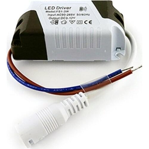 LED Driver 240-270mA 1W 3W 4-7W 8-12W 13-18W 18-24W For LED Power Supply Unit AC 90-265V Lighting Transformer For LED Lighting