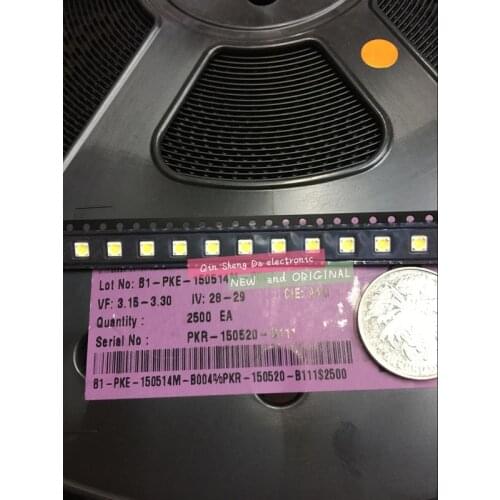 1000pcs LUMENS LED Backlight 1W 3V 3535 3537 Cool white LCD Backlight for TV TV Application A129CECEBP18A-2092 LED